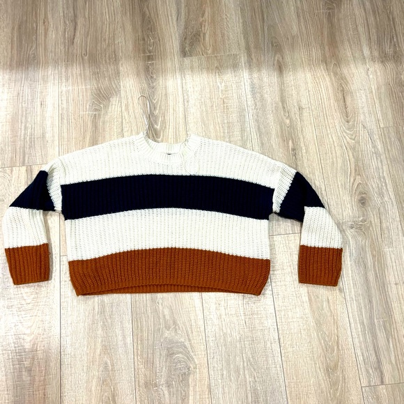 Brushed Cropped Sweater
